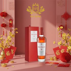 HỘP QUÀ TẾT MACALLAN 18 DOUBLE CASK