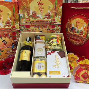 HỘP QUÀ TẾT 2026 - SET HOÀNG KIM 09