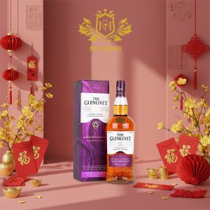 HỘP QUÀ TẾT GLENLIVET TRIPLE CASK TÍM 1L