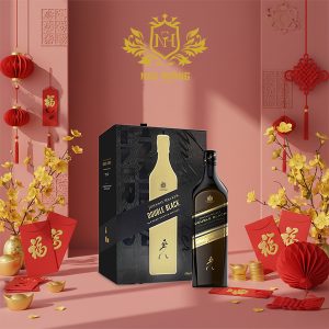 HỘP QUÀ TẾT JOHNNIE WALKER BLACK DOUBLE BLACK 1L